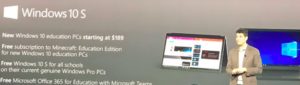 Microsoft presenta Windows10S