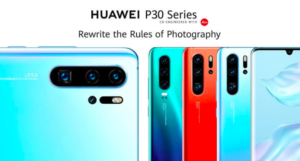 Huawei (sorvegliata speciale nella UE per il 5G) svela il Huawei P30 e P30 Pro, 4 fotocamere posteriori focus sullo zoom fino a 30x